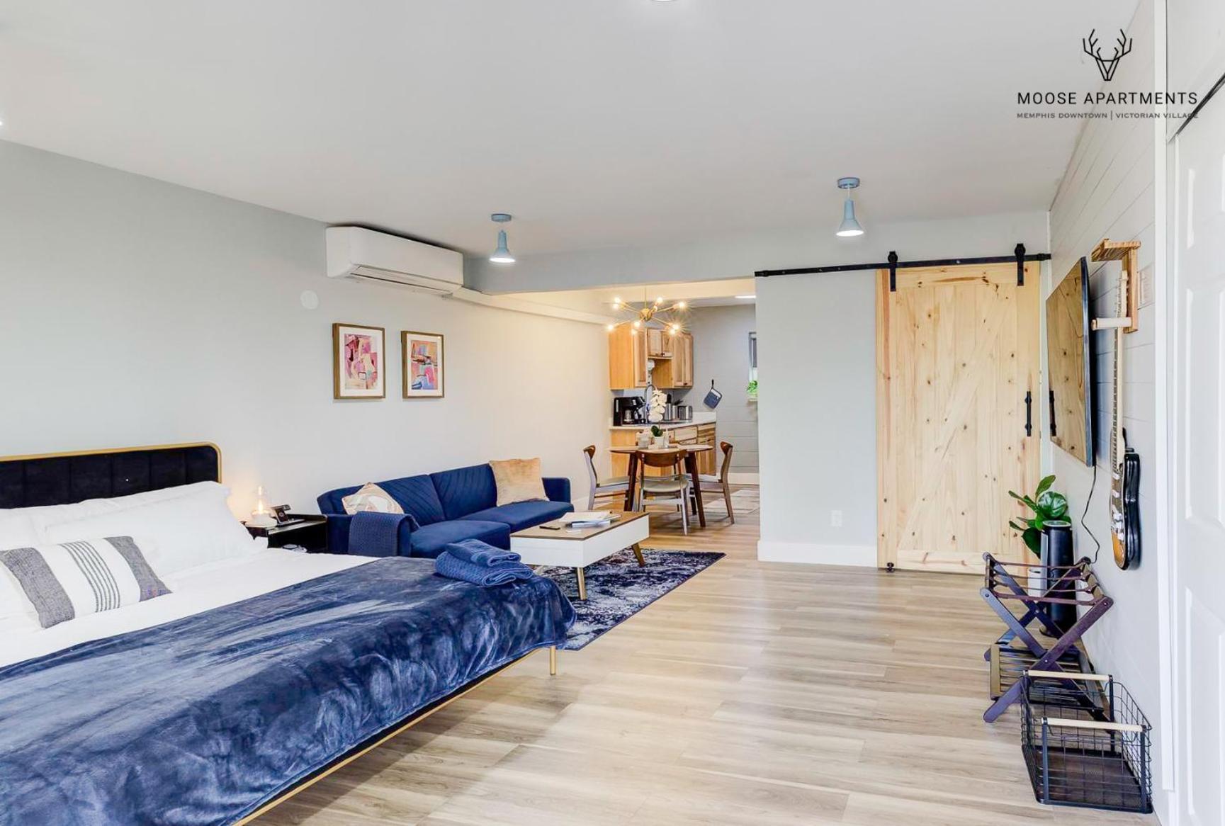Апартаменти The Moose #9 - Brand New Luxe Modern Loft With Free Parking, King Bed & Fast Wifi Мемфіс Екстер'єр фото