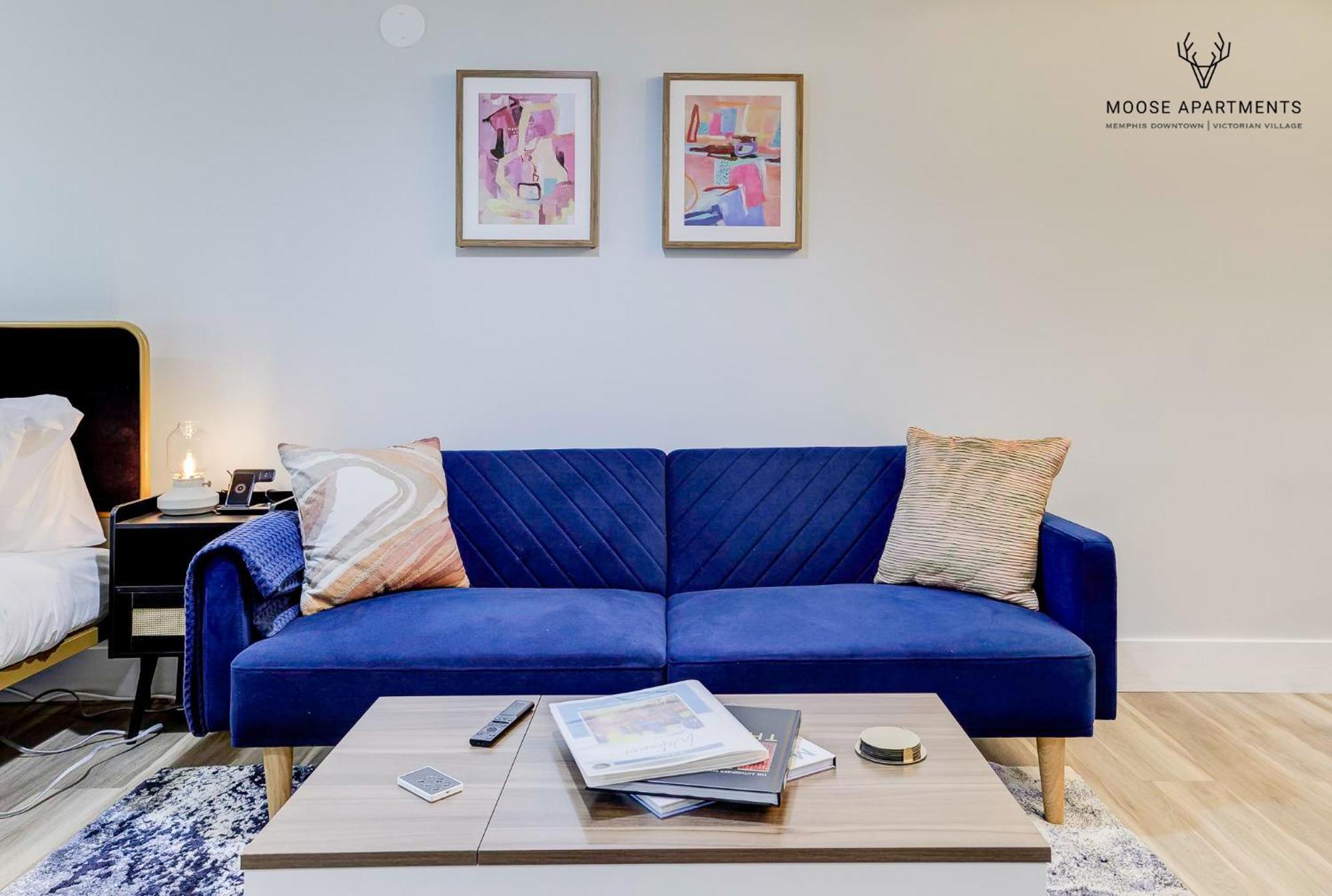 Апартаменти The Moose #9 - Brand New Luxe Modern Loft With Free Parking, King Bed & Fast Wifi Мемфіс Екстер'єр фото