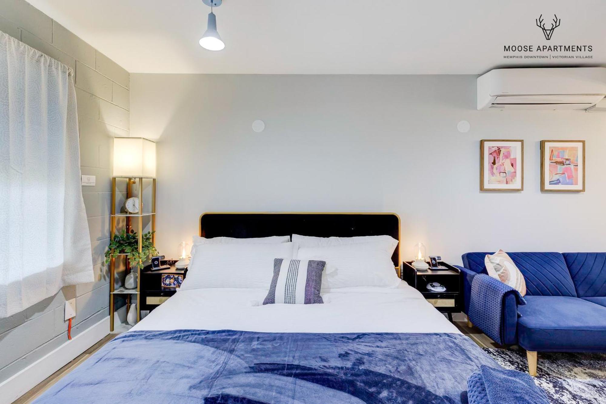 Апартаменти The Moose #9 - Brand New Luxe Modern Loft With Free Parking, King Bed & Fast Wifi Мемфіс Екстер'єр фото
