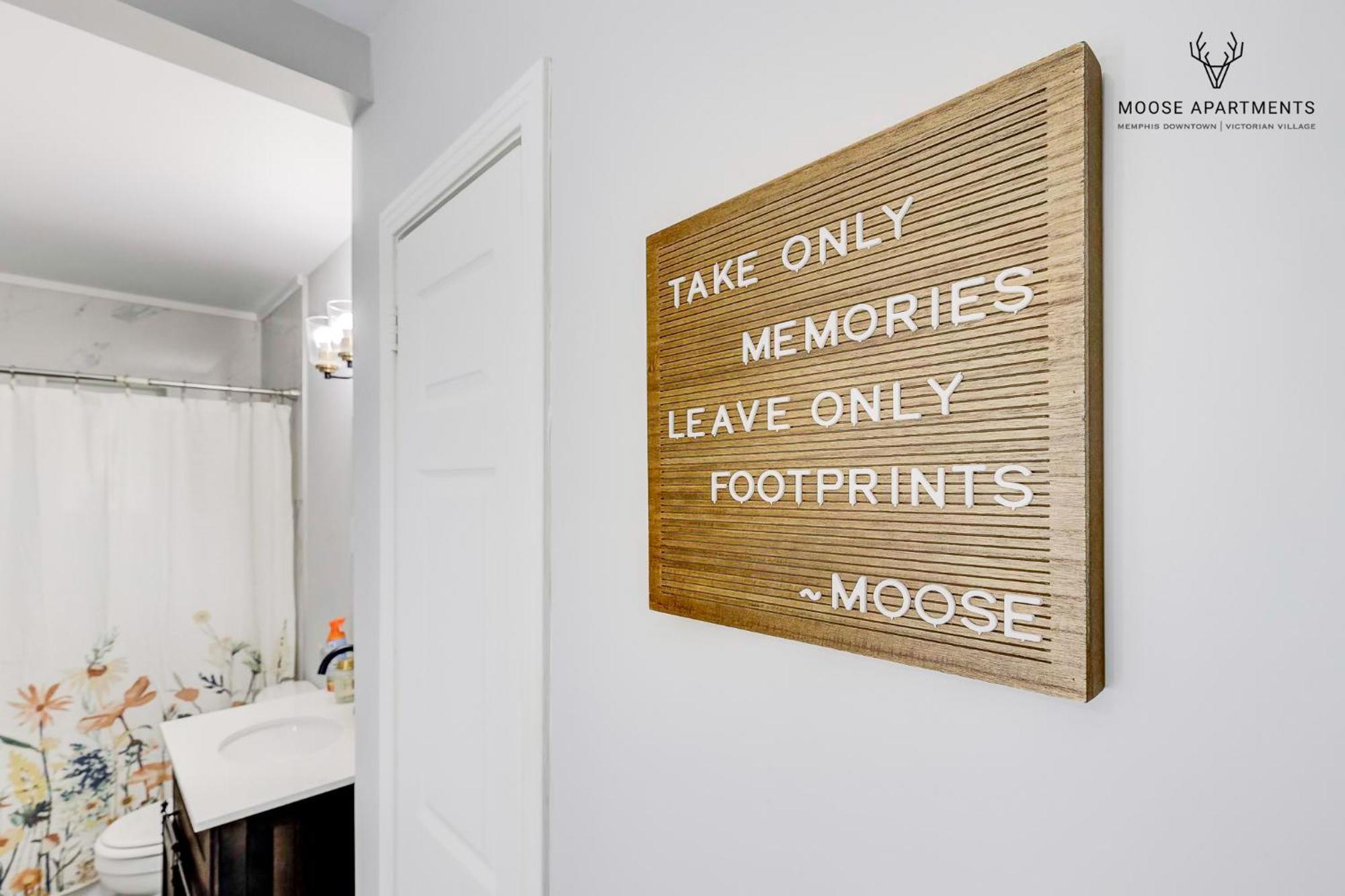 Апартаменти The Moose #9 - Brand New Luxe Modern Loft With Free Parking, King Bed & Fast Wifi Мемфіс Екстер'єр фото