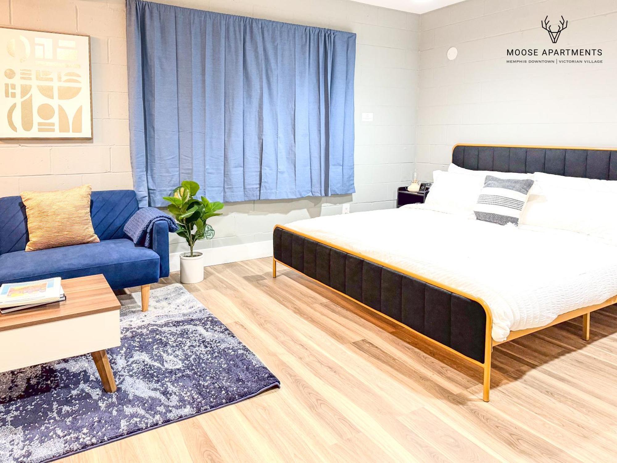 Апартаменти The Moose #9 - Brand New Luxe Modern Loft With Free Parking, King Bed & Fast Wifi Мемфіс Екстер'єр фото